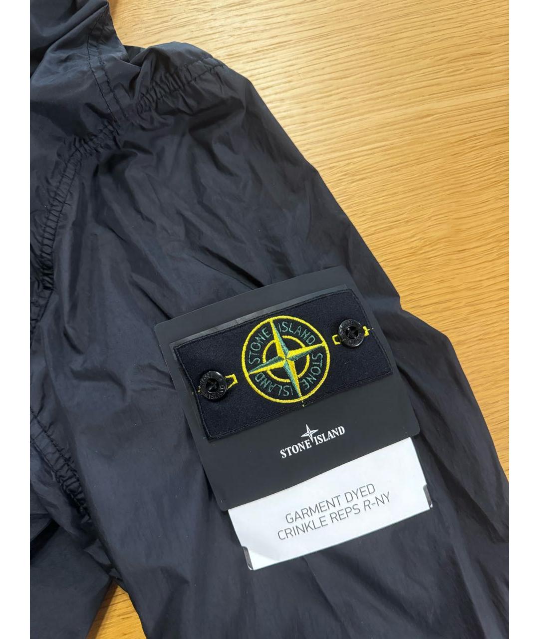 STONE ISLAND Черная куртка, фото 5