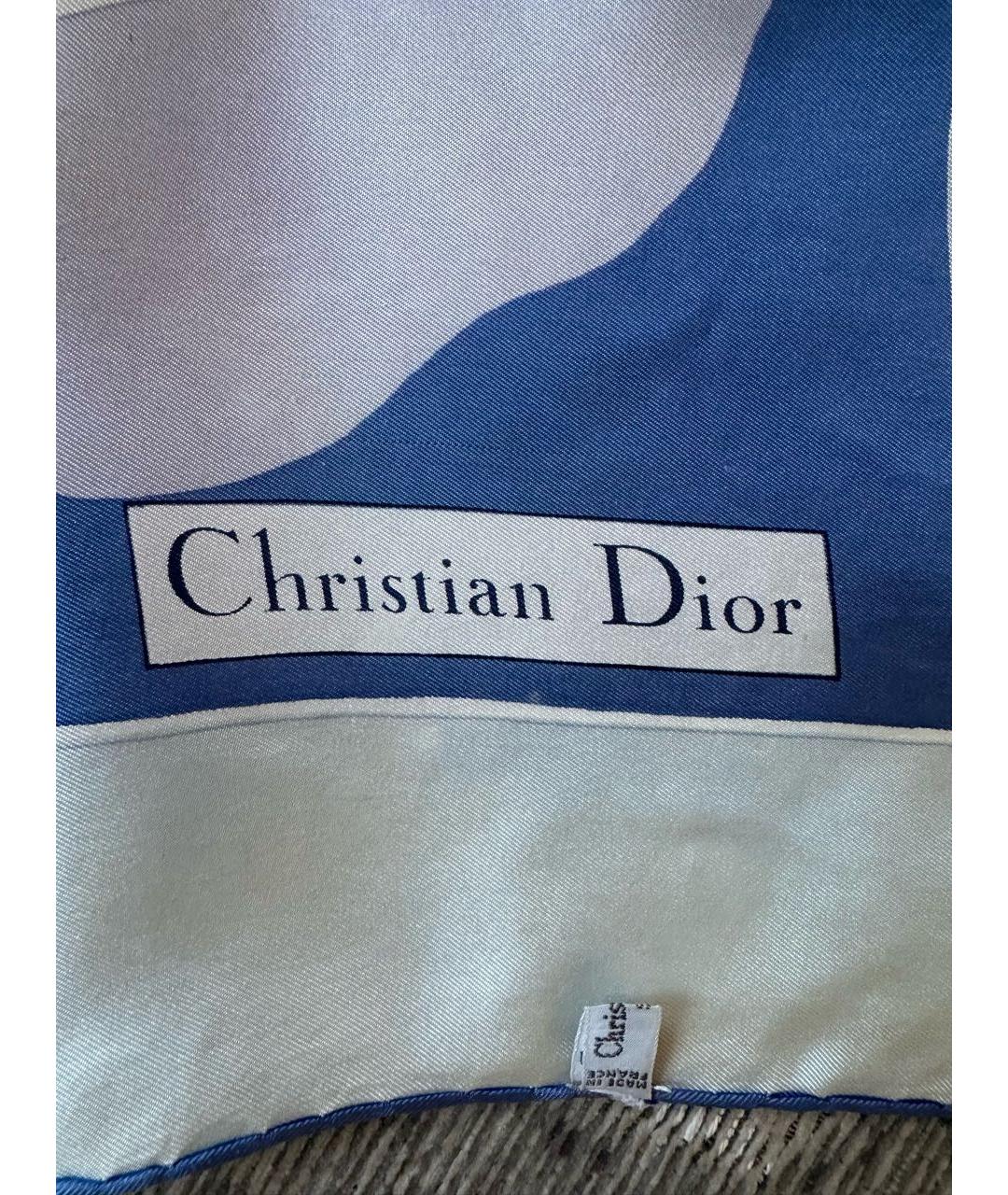 CHRISTIAN DIOR Шелковый платок, фото 2