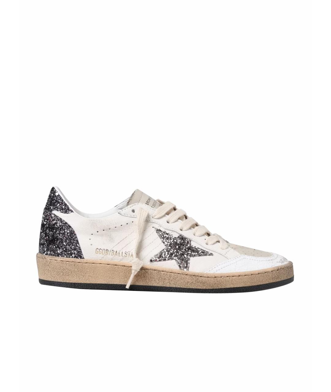 GOLDEN GOOSE DELUXE BRAND Белые кеды, фото 1