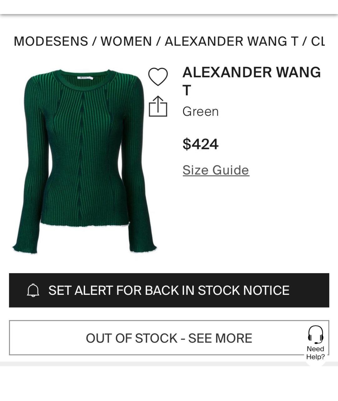 ALEXANDER WANG Мульти джемпер / свитер, фото 2