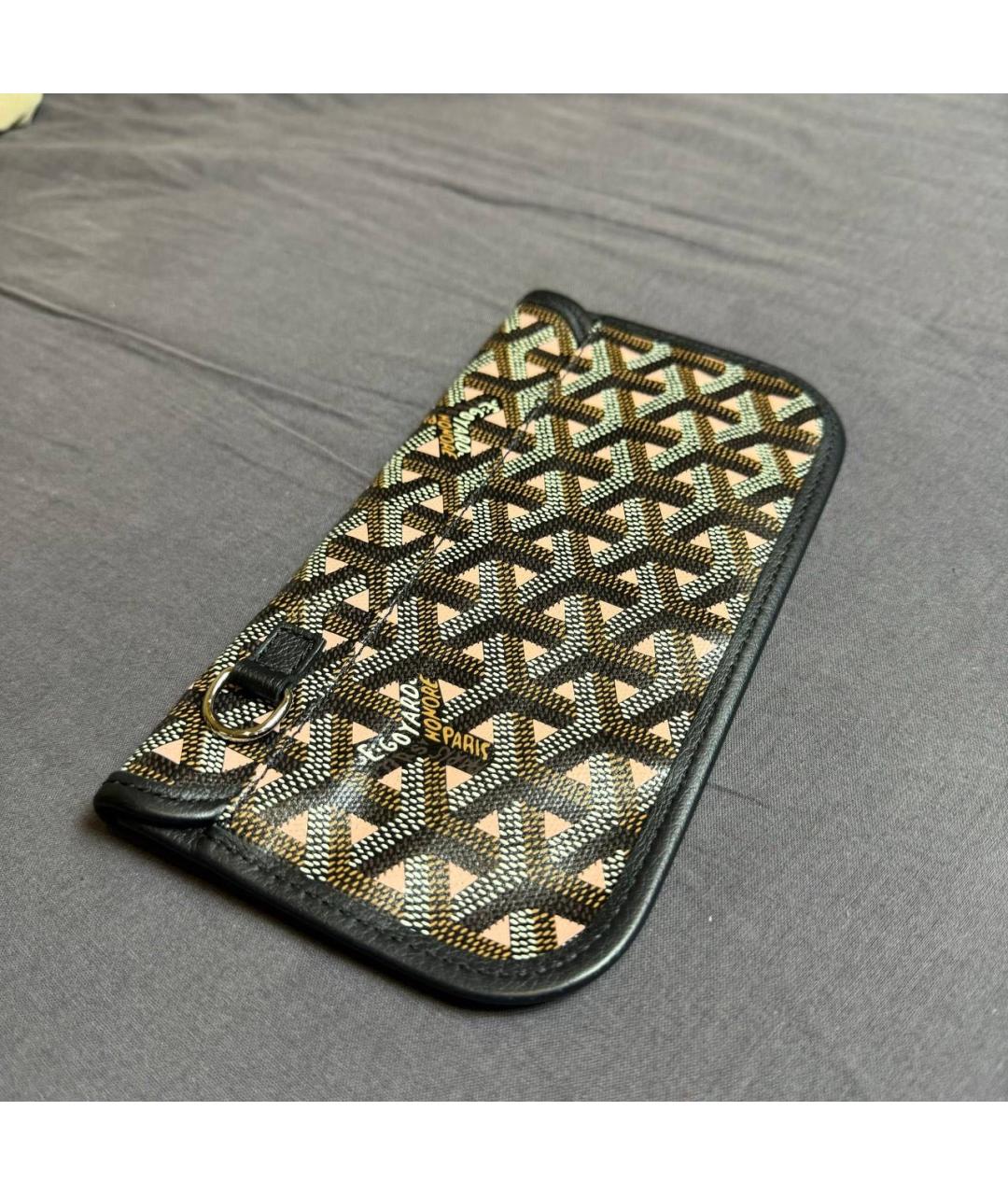 GOYARD Коричневый кошелек, фото 3