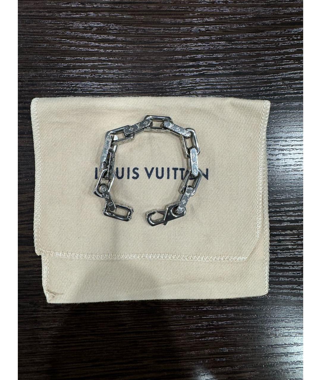 LOUIS VUITTON Серебрянный с серебряным покрытием браслет, фото 2