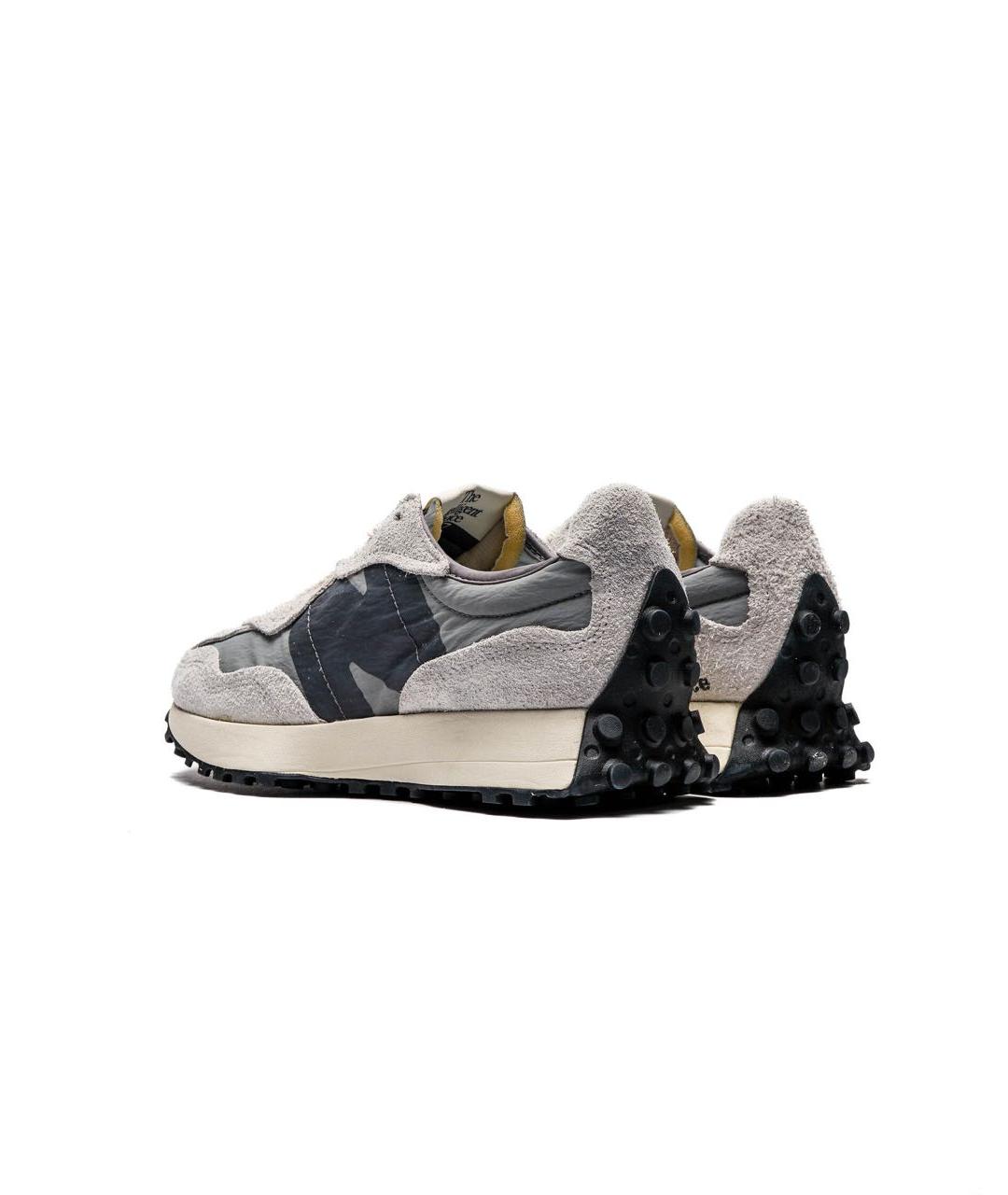 NEW BALANCE Серые замшевые кроссовки, фото 3