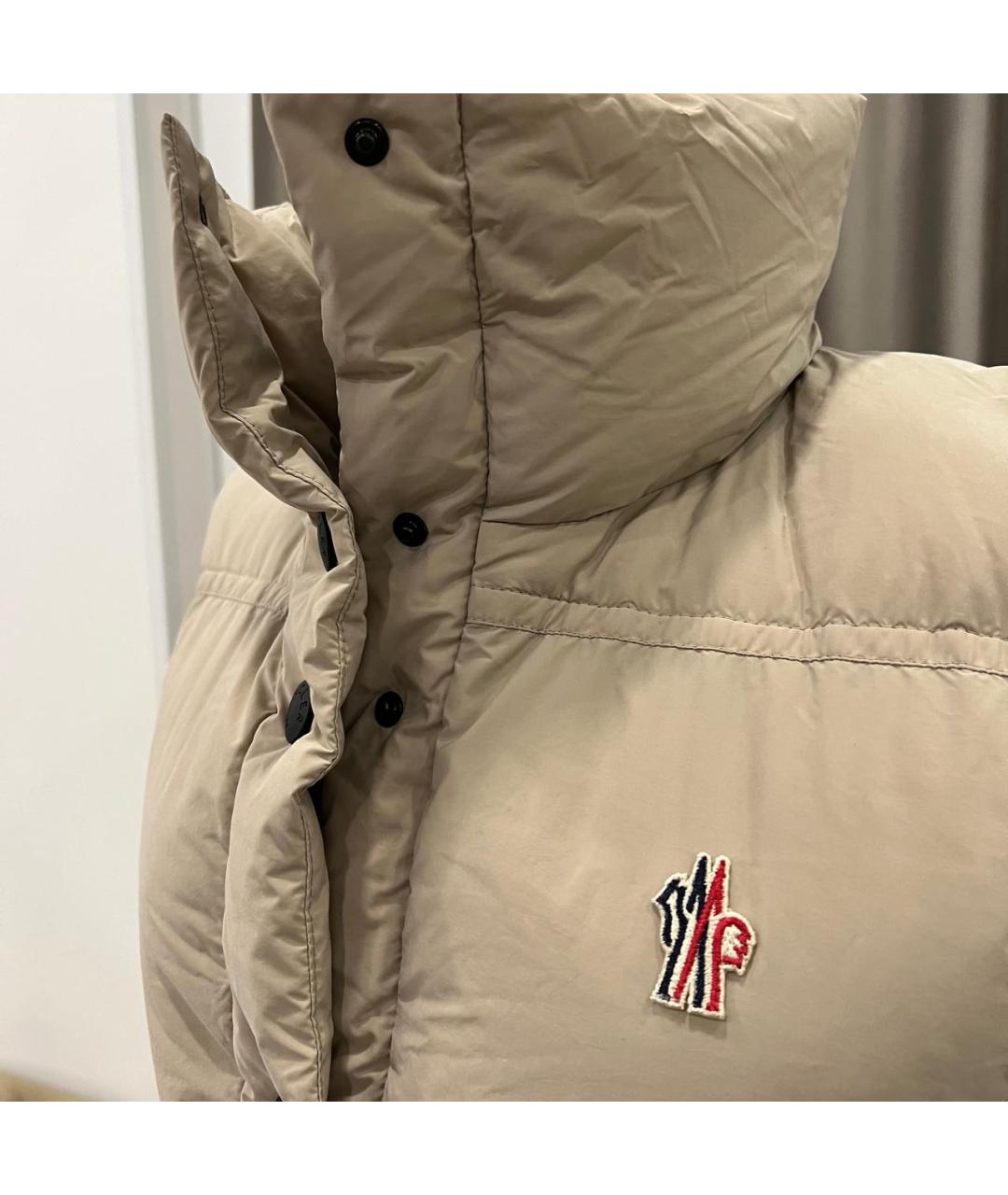 MONCLER GRENOBLE Бежевый жилет, фото 2