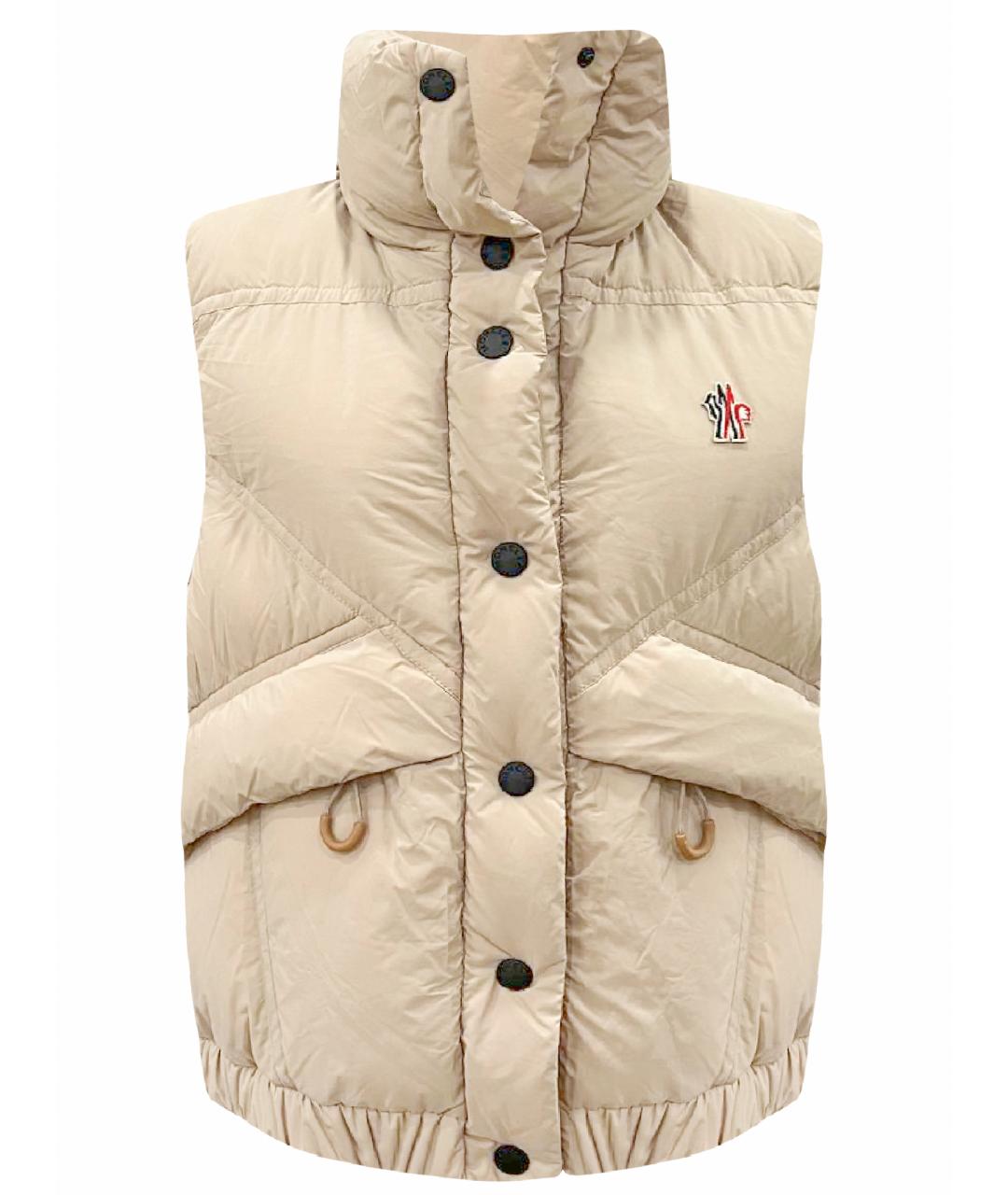 MONCLER GRENOBLE Бежевый жилет, фото 1