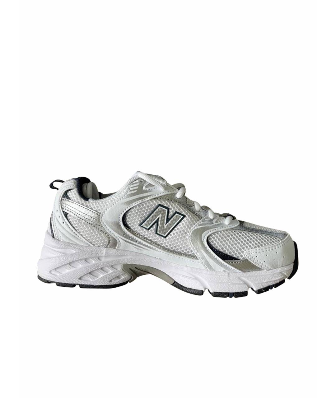 NEW BALANCE Белые кожаные кроссовки, фото 1