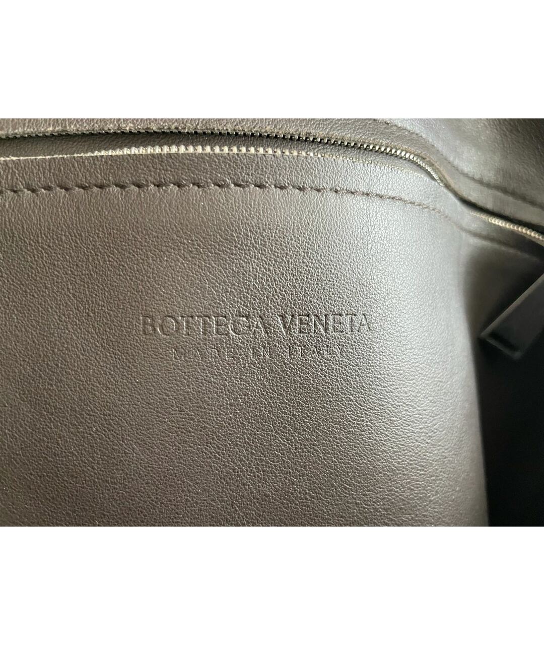 BOTTEGA VENETA Коричневый кожаный портфель, фото 7