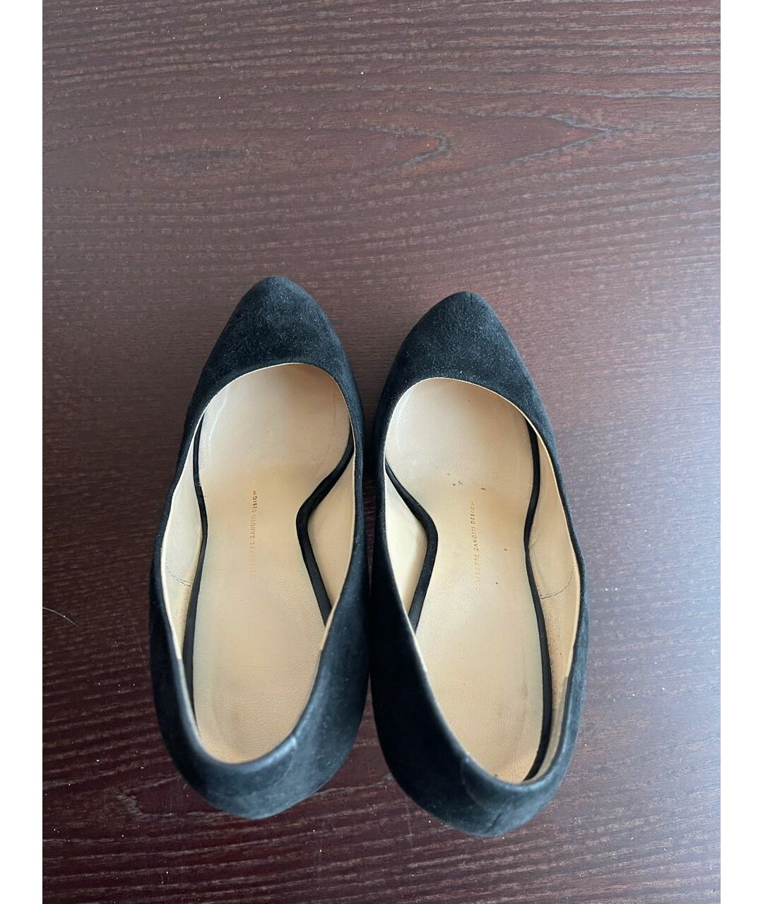GIUSEPPE ZANOTTI DESIGN Черные замшевые туфли, фото 3