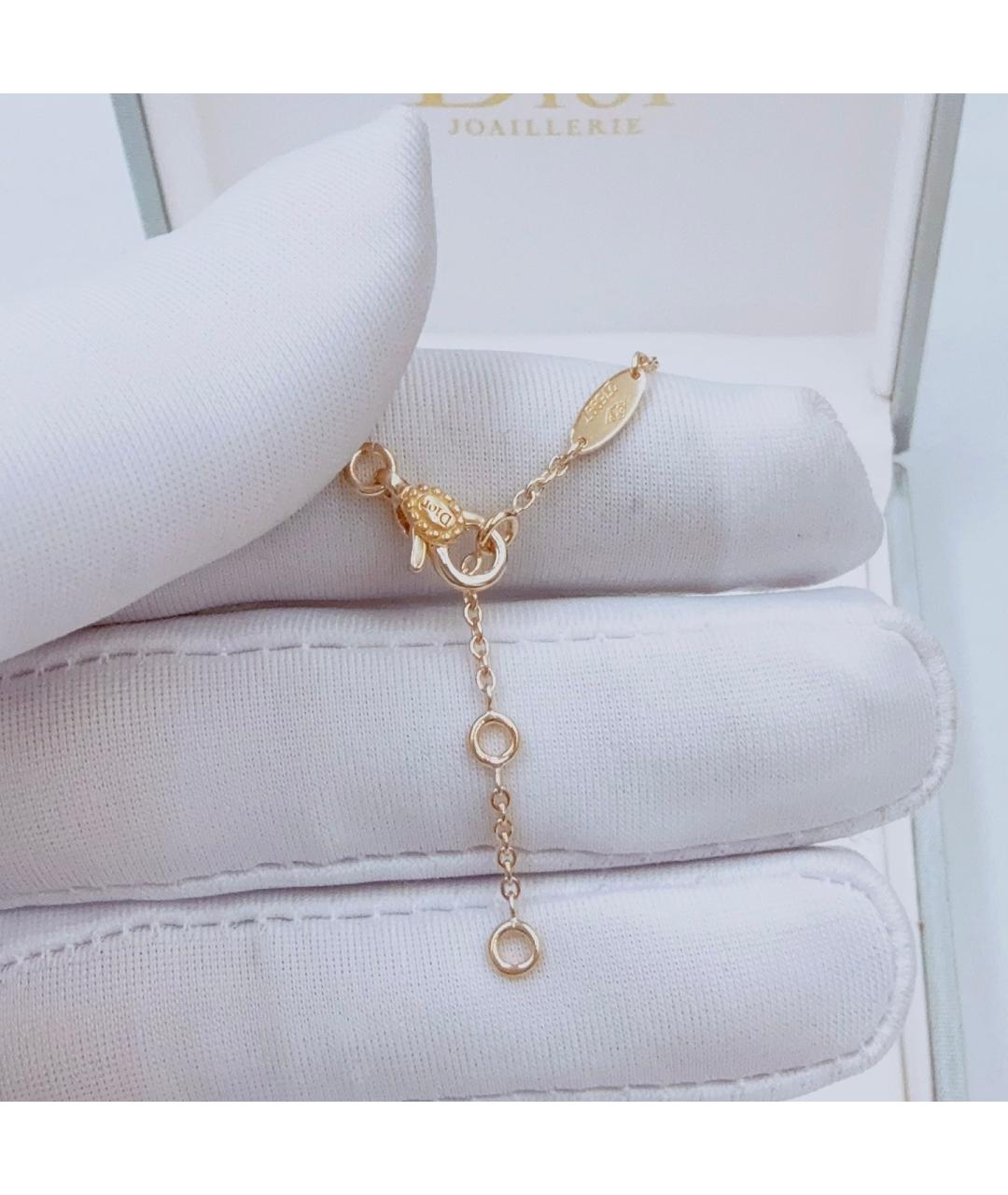 CHRISTIAN DIOR Желтый браслет из желтого золота, фото 5