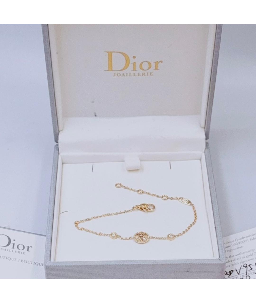 CHRISTIAN DIOR Желтый браслет из желтого золота, фото 2