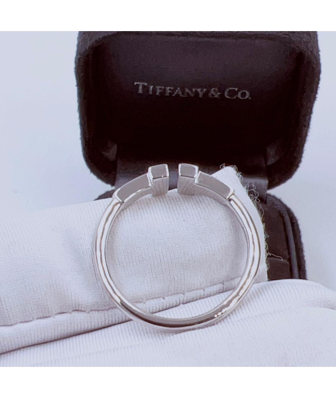 TIFFANY&CO Белое кольцо из белого золота, фото 5