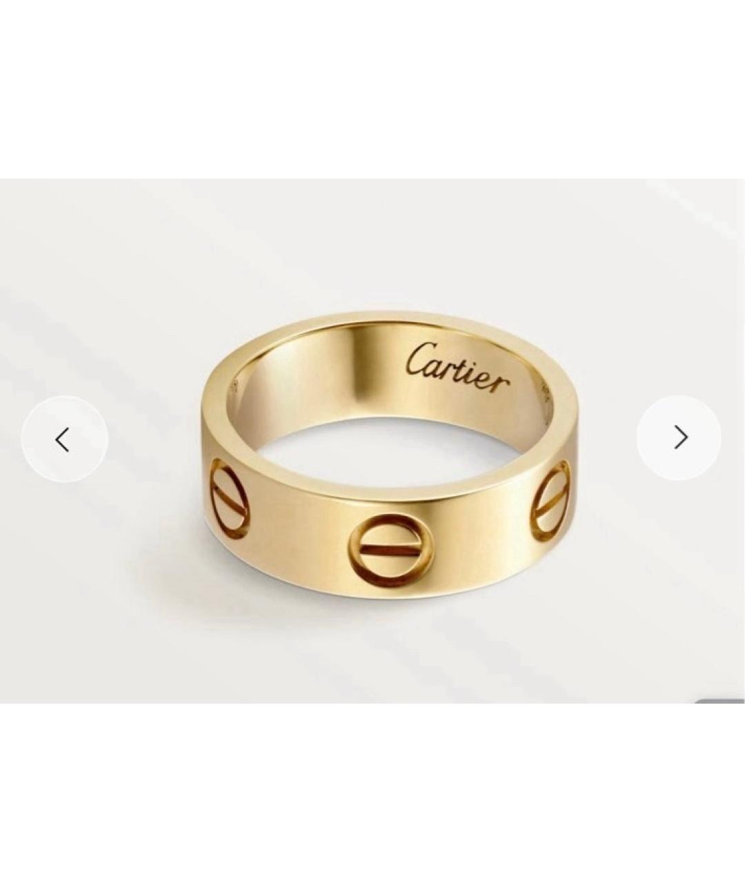 CARTIER Желтое кольцо из желтого золота, фото 6