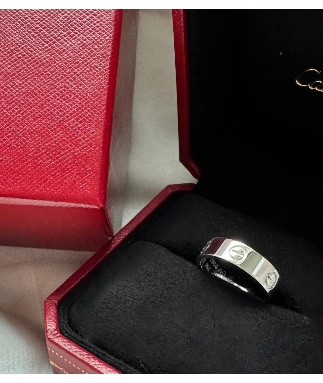 CARTIER Белое кольцо из белого золота, фото 2