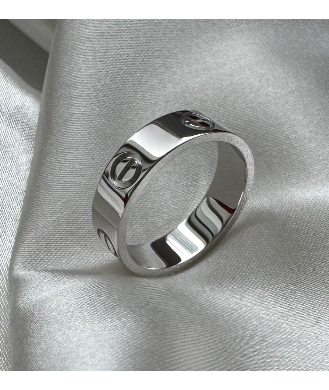 CARTIER Белое кольцо из белого золота, фото 4