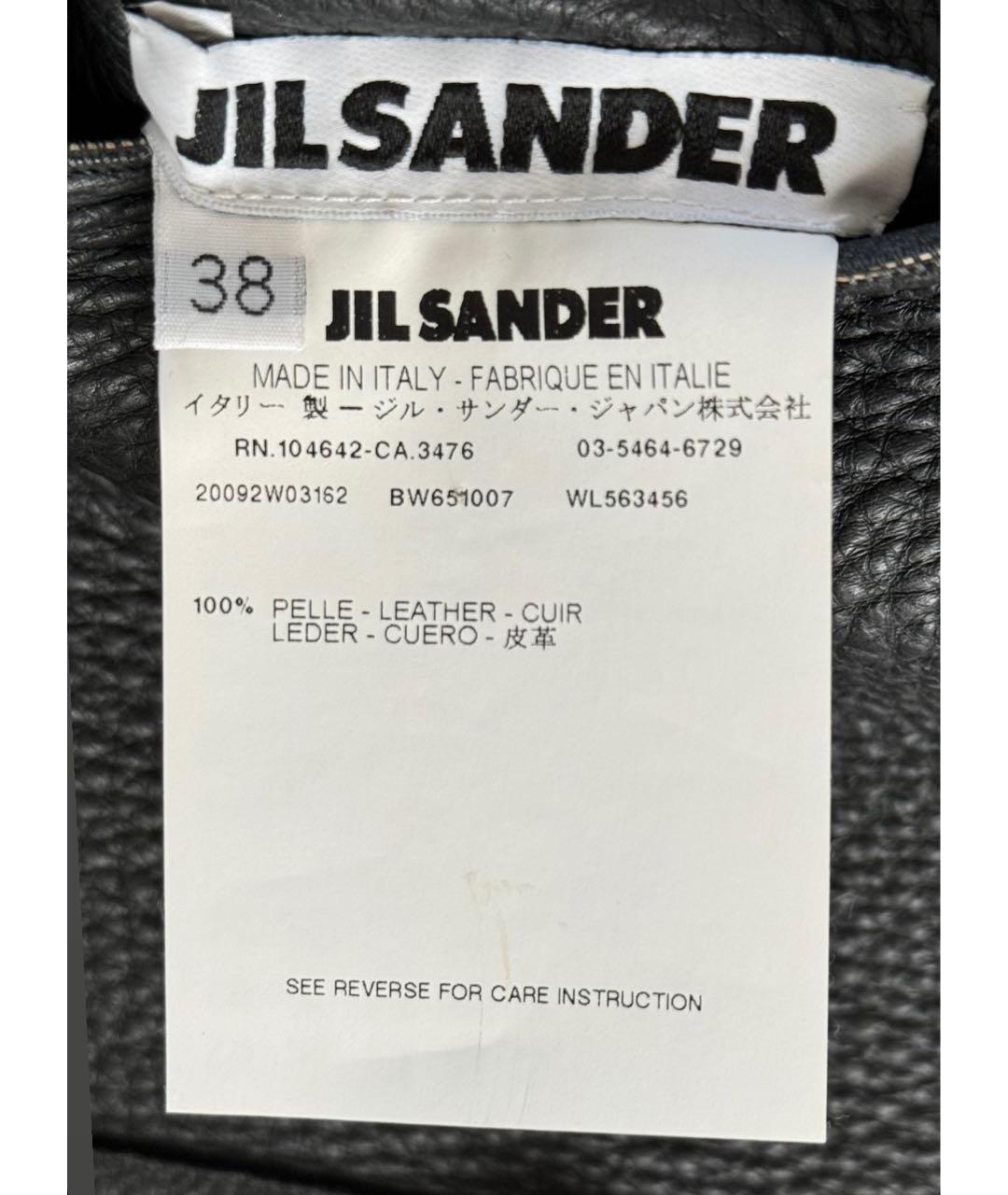 JIL SANDER Кожаный тренч/плащ, фото 6