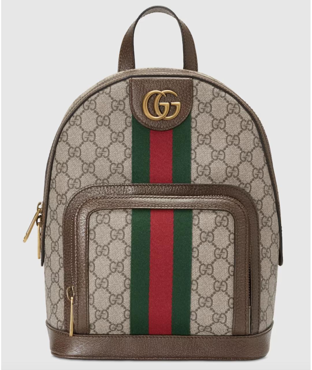 GUCCI Коричневый рюкзак, фото 8