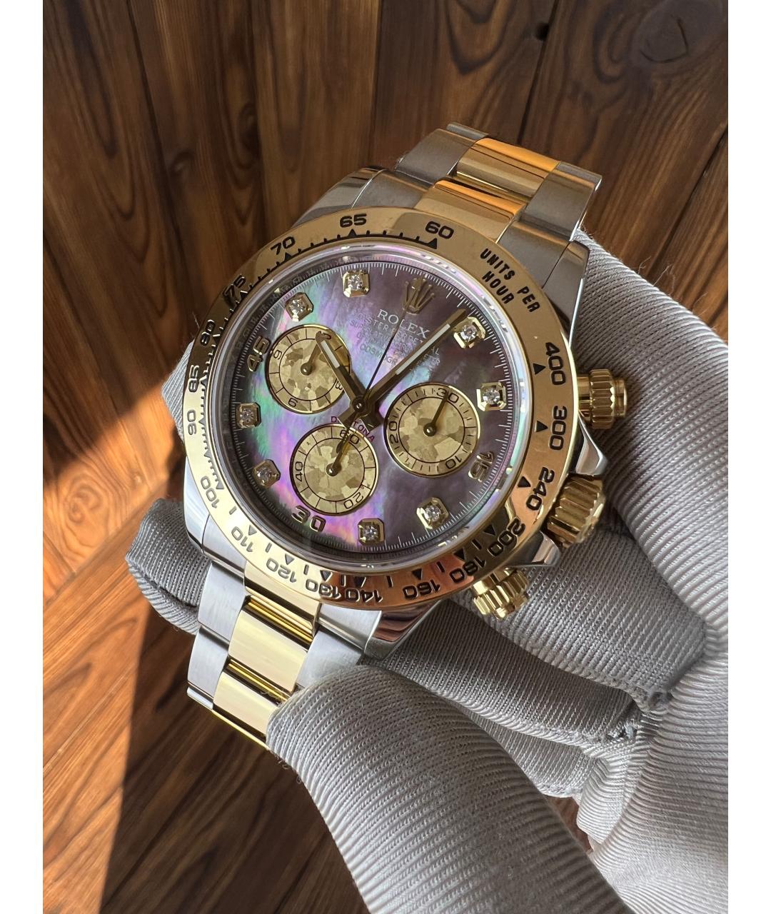 ROLEX Часы из желтого золота, фото 2