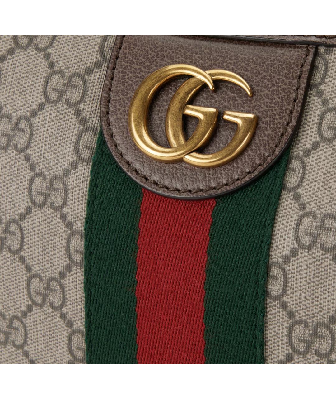 GUCCI Коричневая сумка через плечо, фото 4