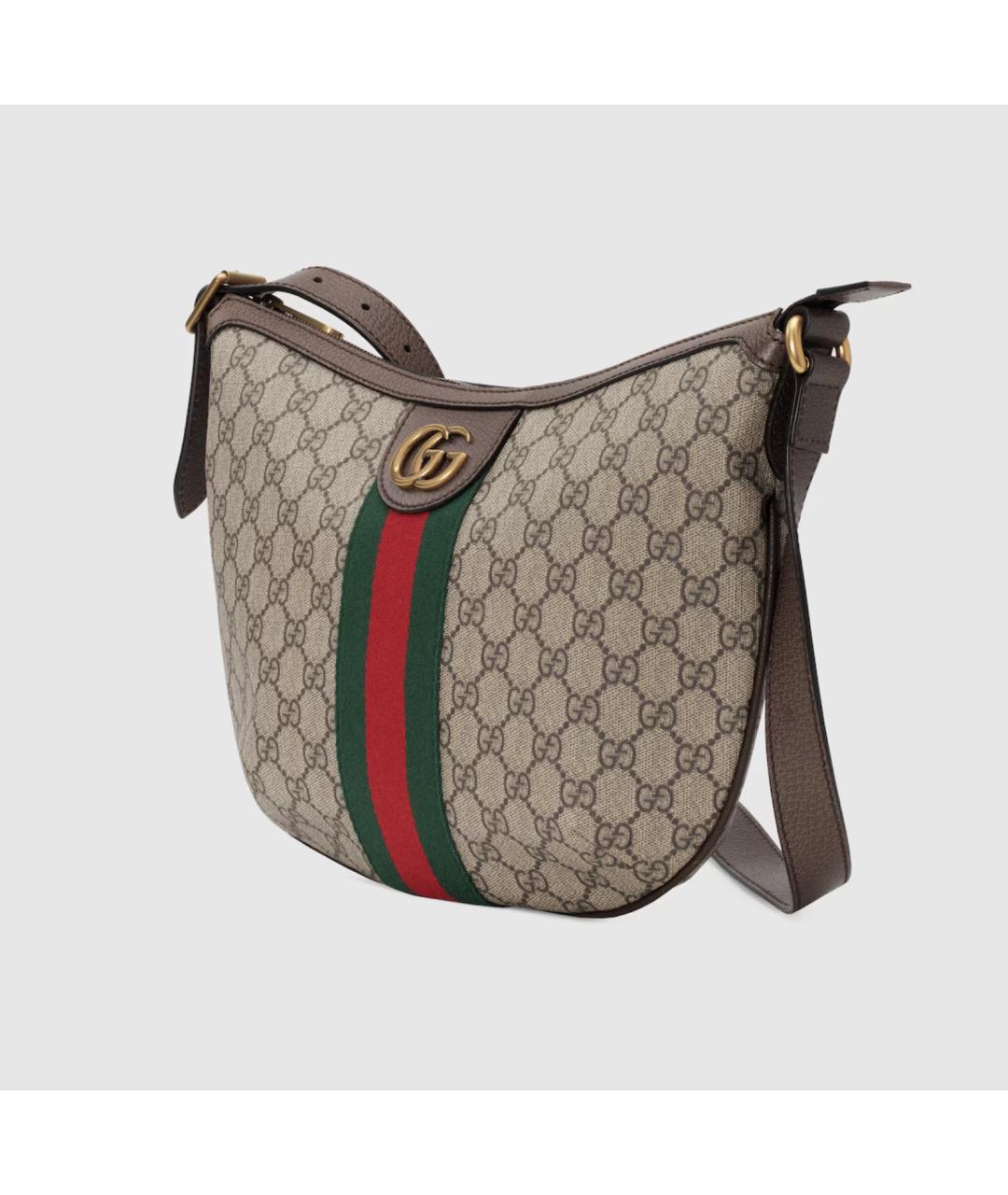 GUCCI Коричневая сумка через плечо, фото 2