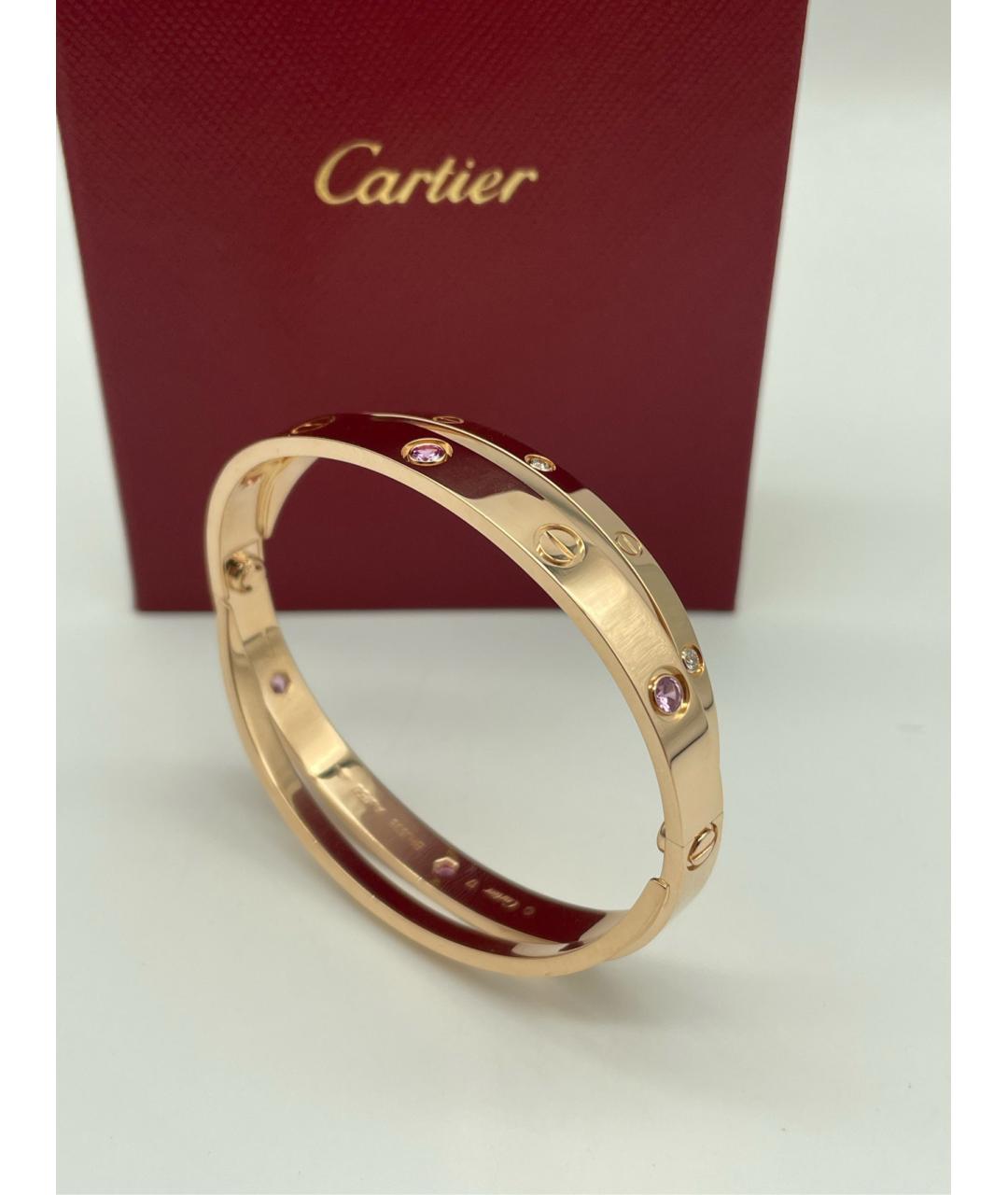 CARTIER Золотой браслет из розового золота, фото 2