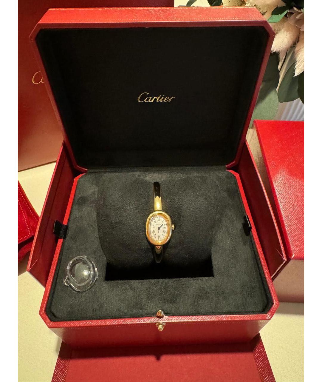 CARTIER Золотые часы из желтого золота, фото 8