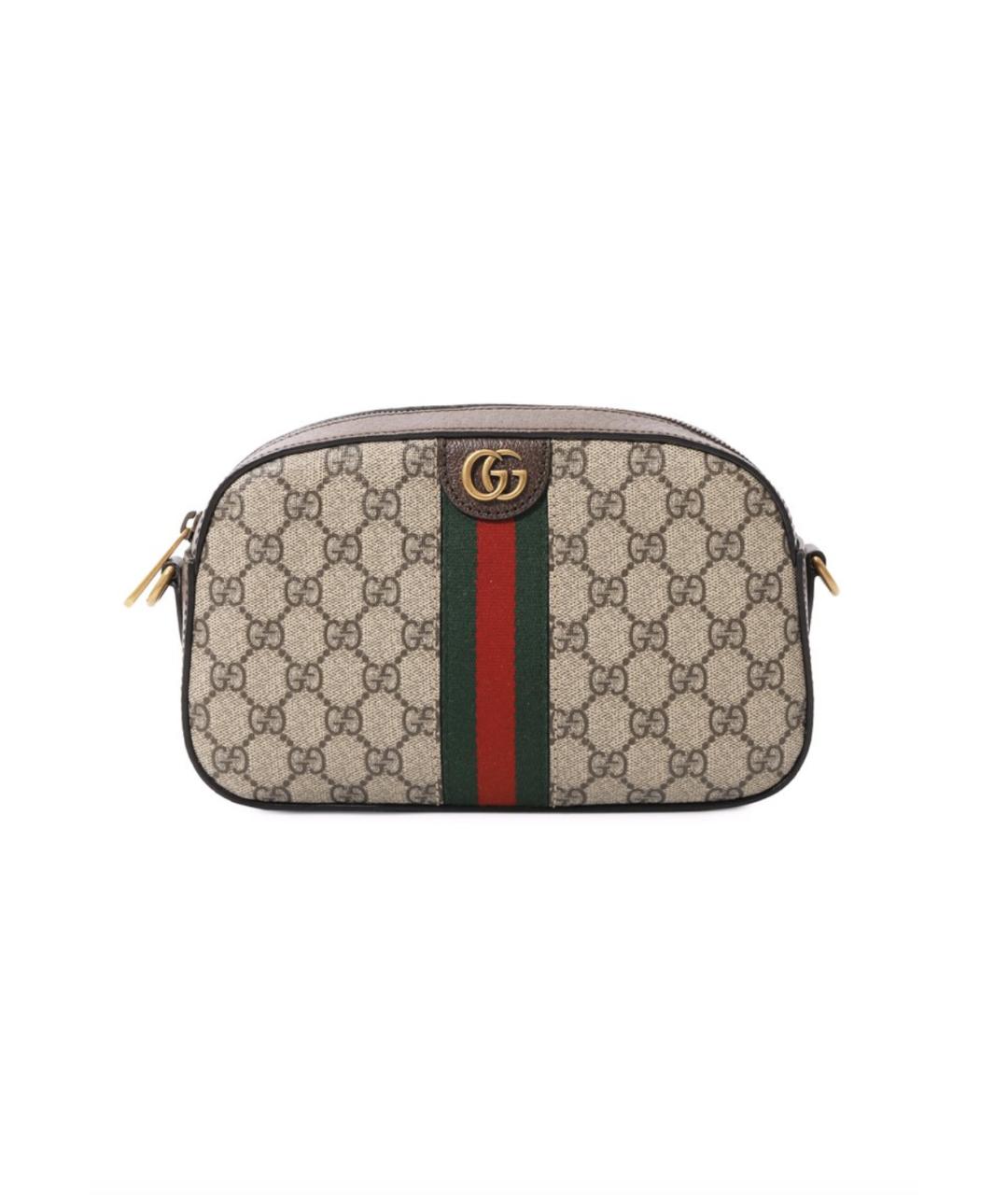 GUCCI Коричневая сумка через плечо, фото 1