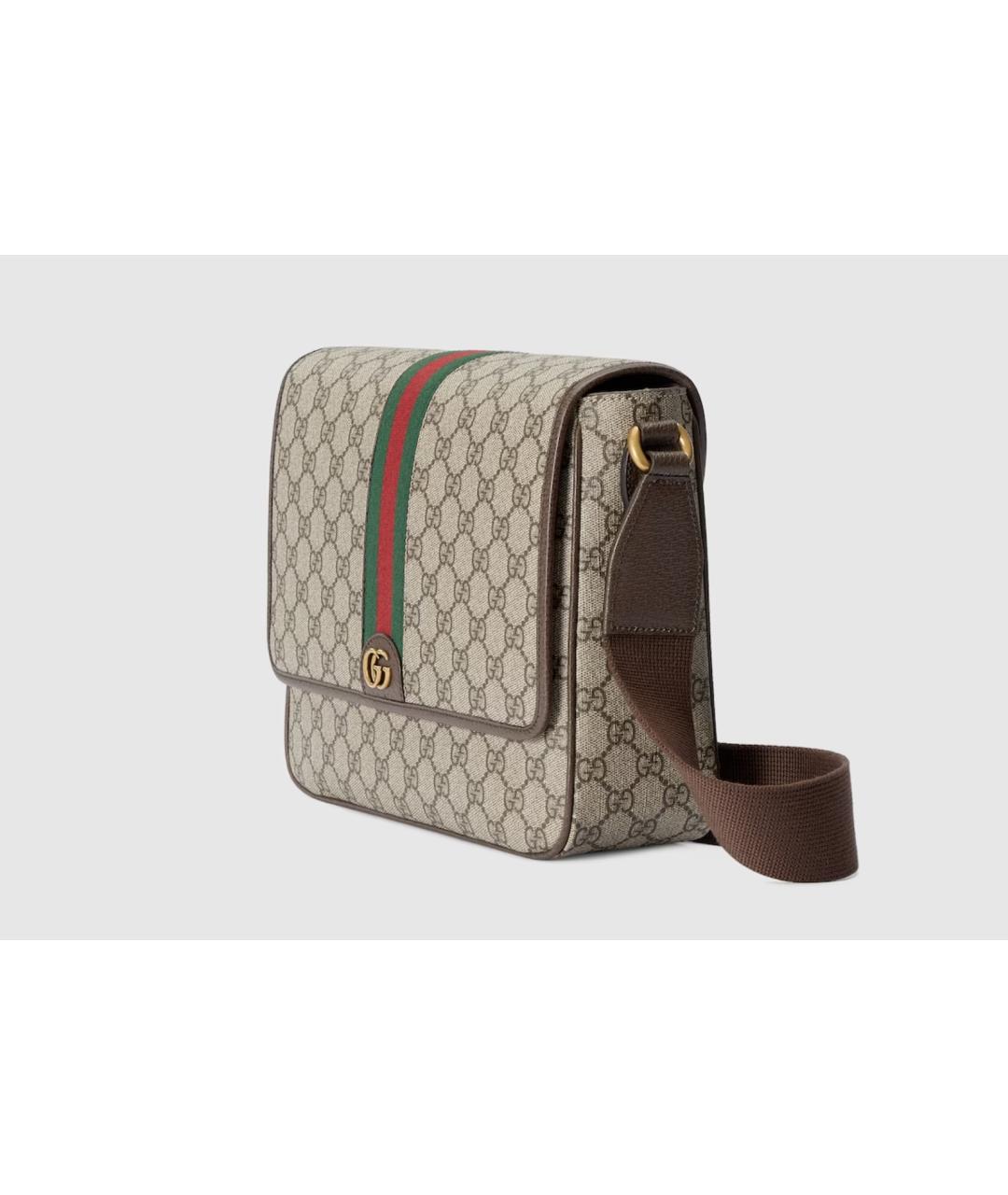 GUCCI Коричневая сумка на плечо, фото 2