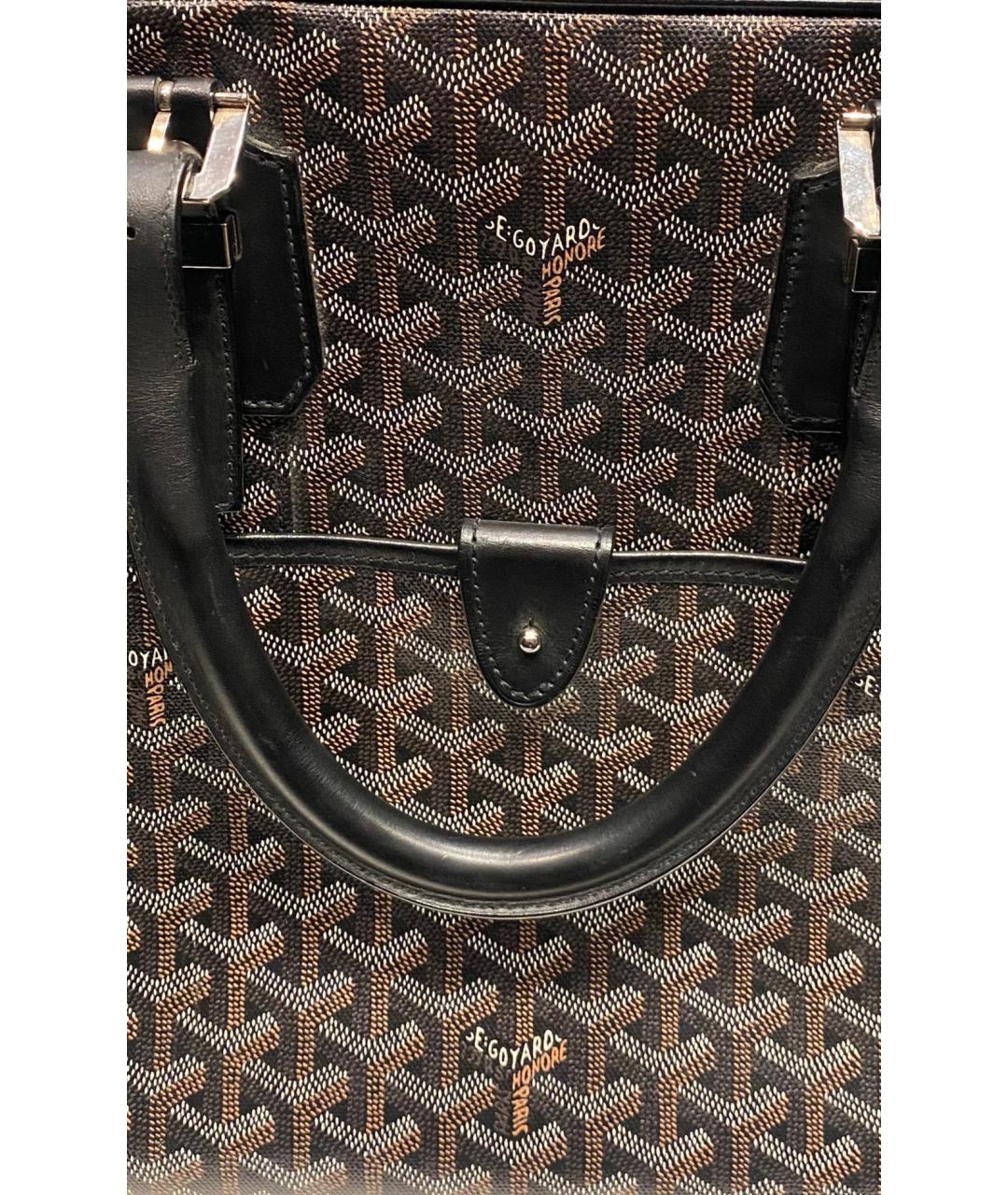 GOYARD Кожаный портфель, фото 3