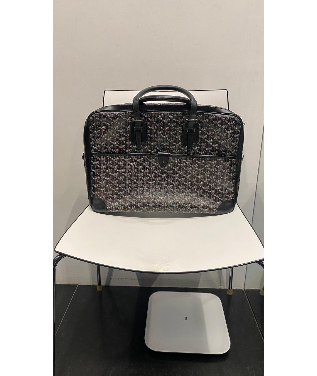 GOYARD Кожаный портфель, фото 9