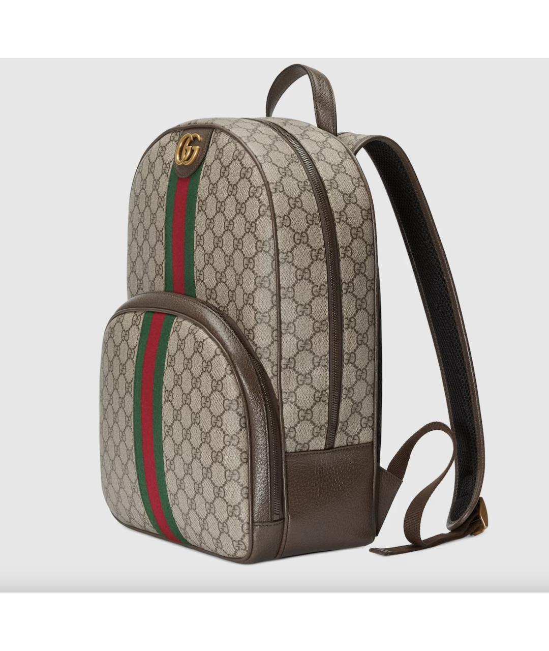 GUCCI Коричневый рюкзак, фото 2