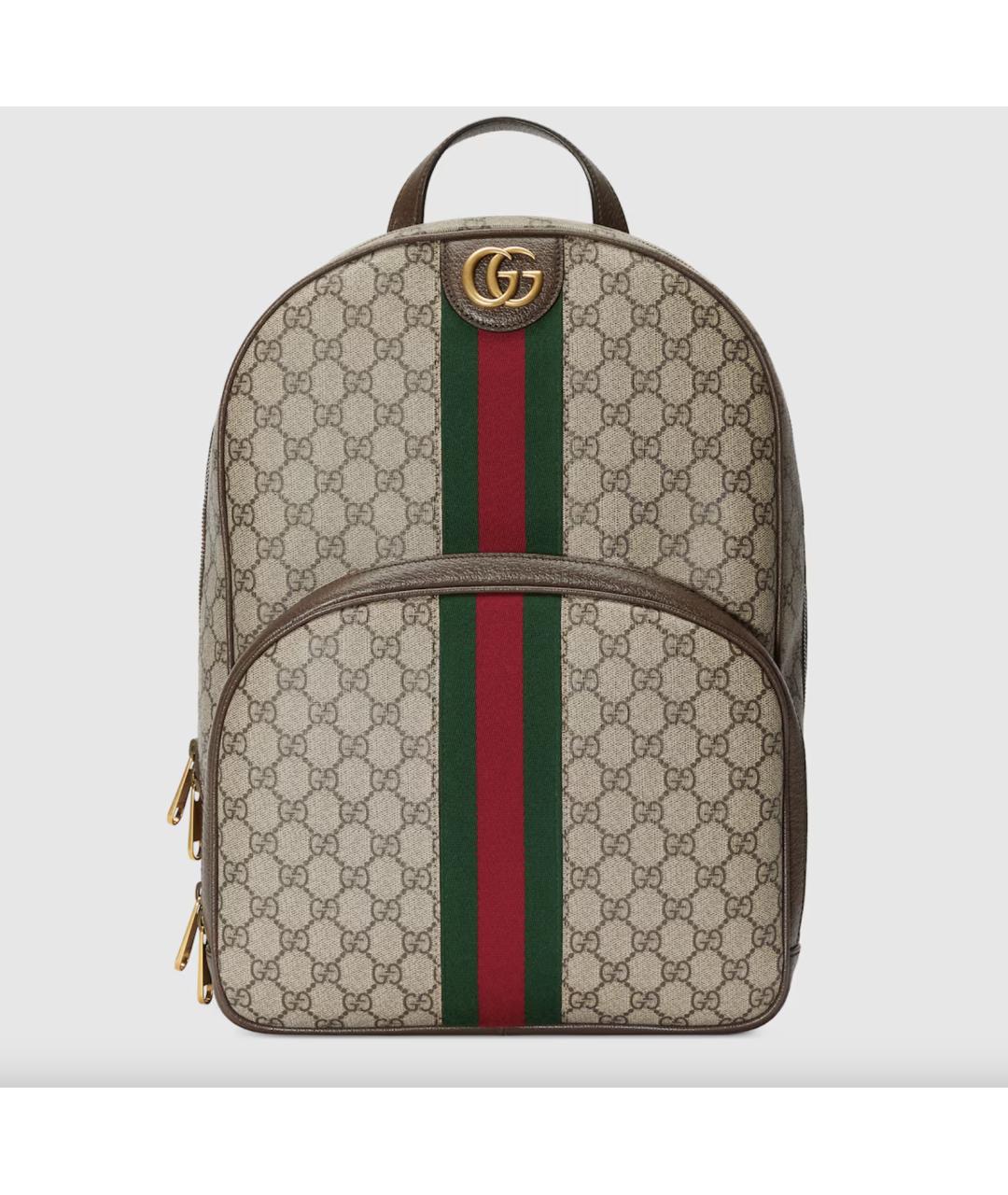 GUCCI Коричневый рюкзак, фото 6