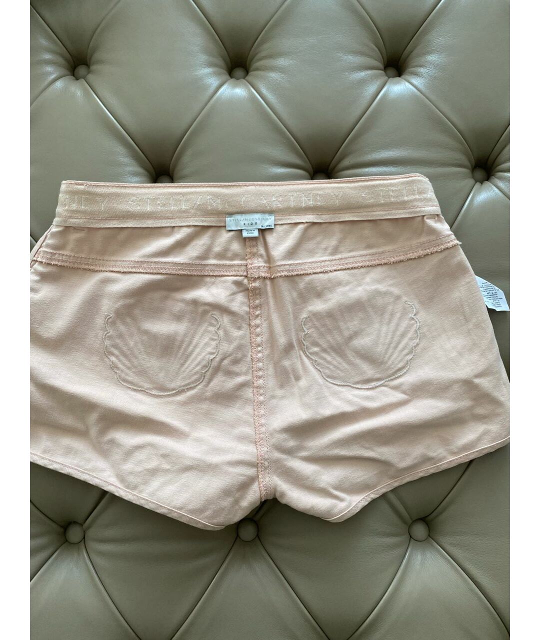 STELLA MCCARTNEY KIDS Розовые хлопковые брюки и шорты, фото 4