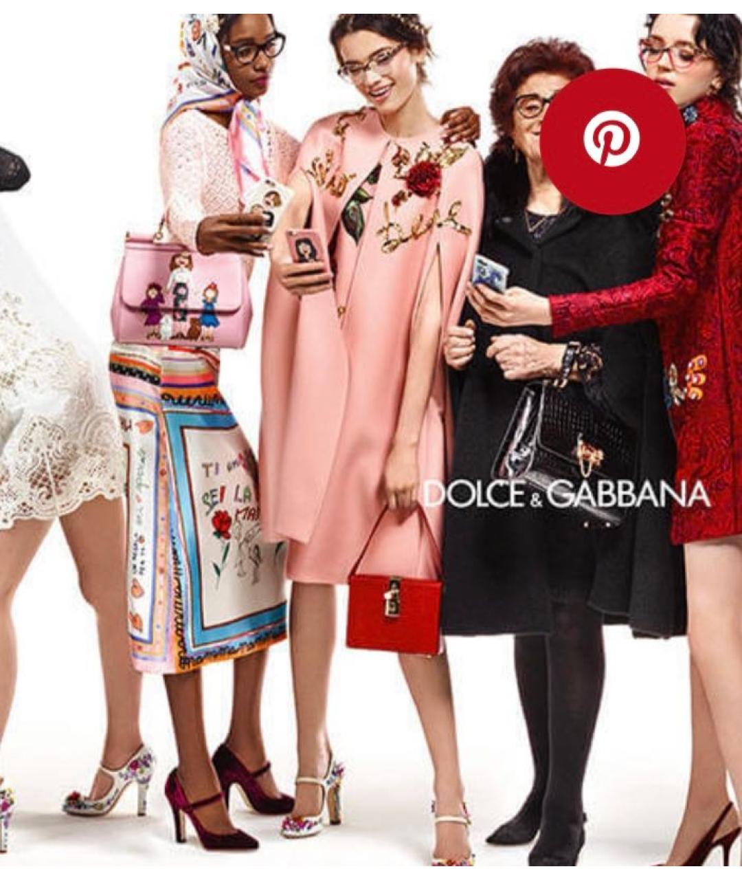 DOLCE&GABBANA Мульти шелковый платок, фото 6