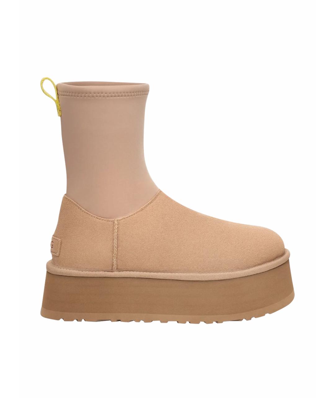 UGG AUSTRALIA Бежевые ботинки, фото 1