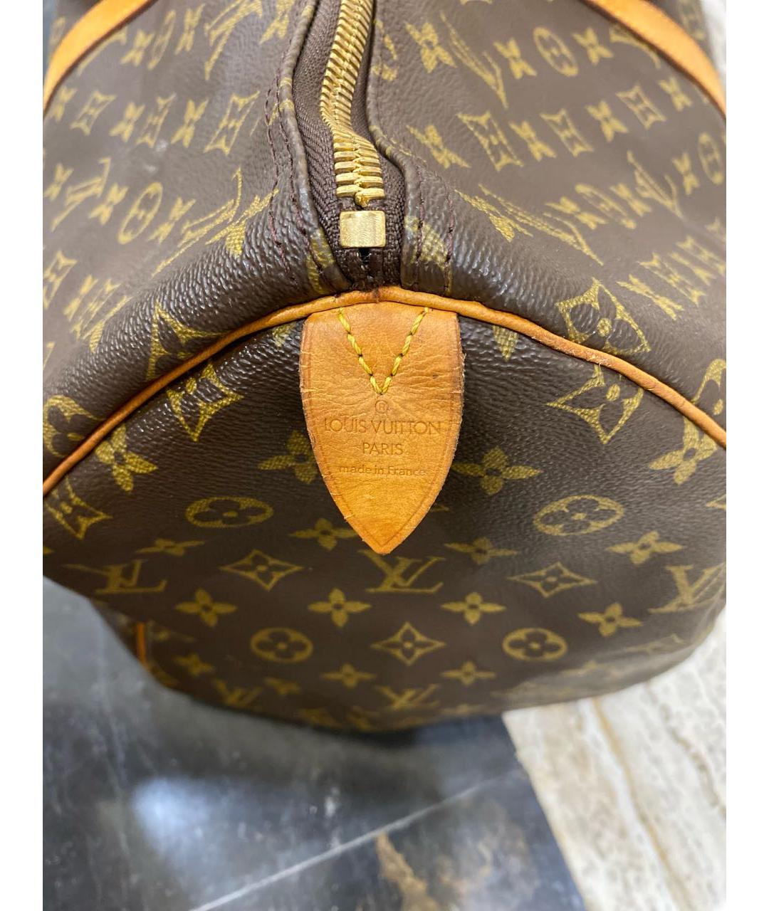 LOUIS VUITTON Коричневая дорожная/спортивная сумка, фото 2