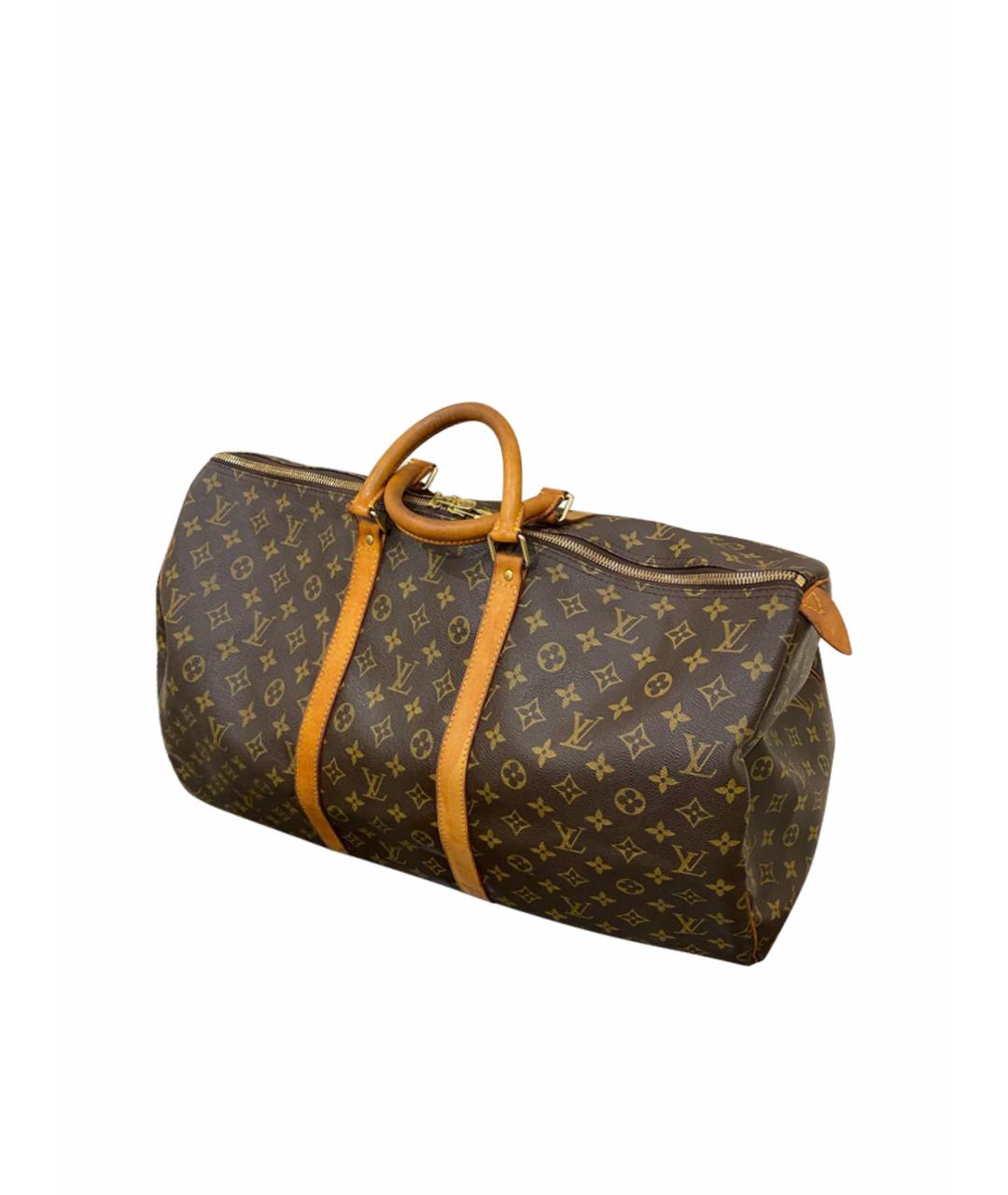 LOUIS VUITTON Коричневая дорожная/спортивная сумка, фото 1