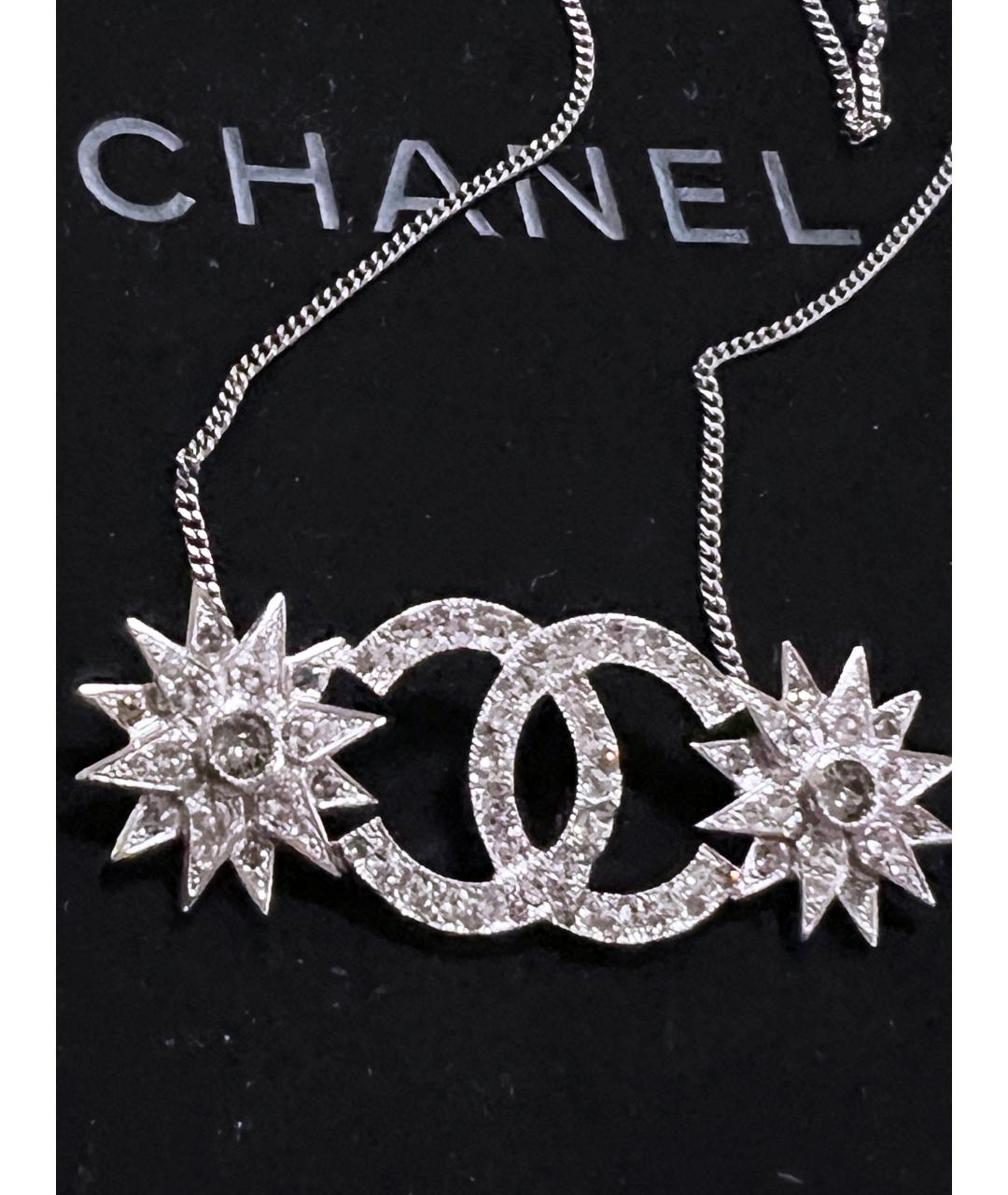 CHANEL Серебряное колье, фото 4