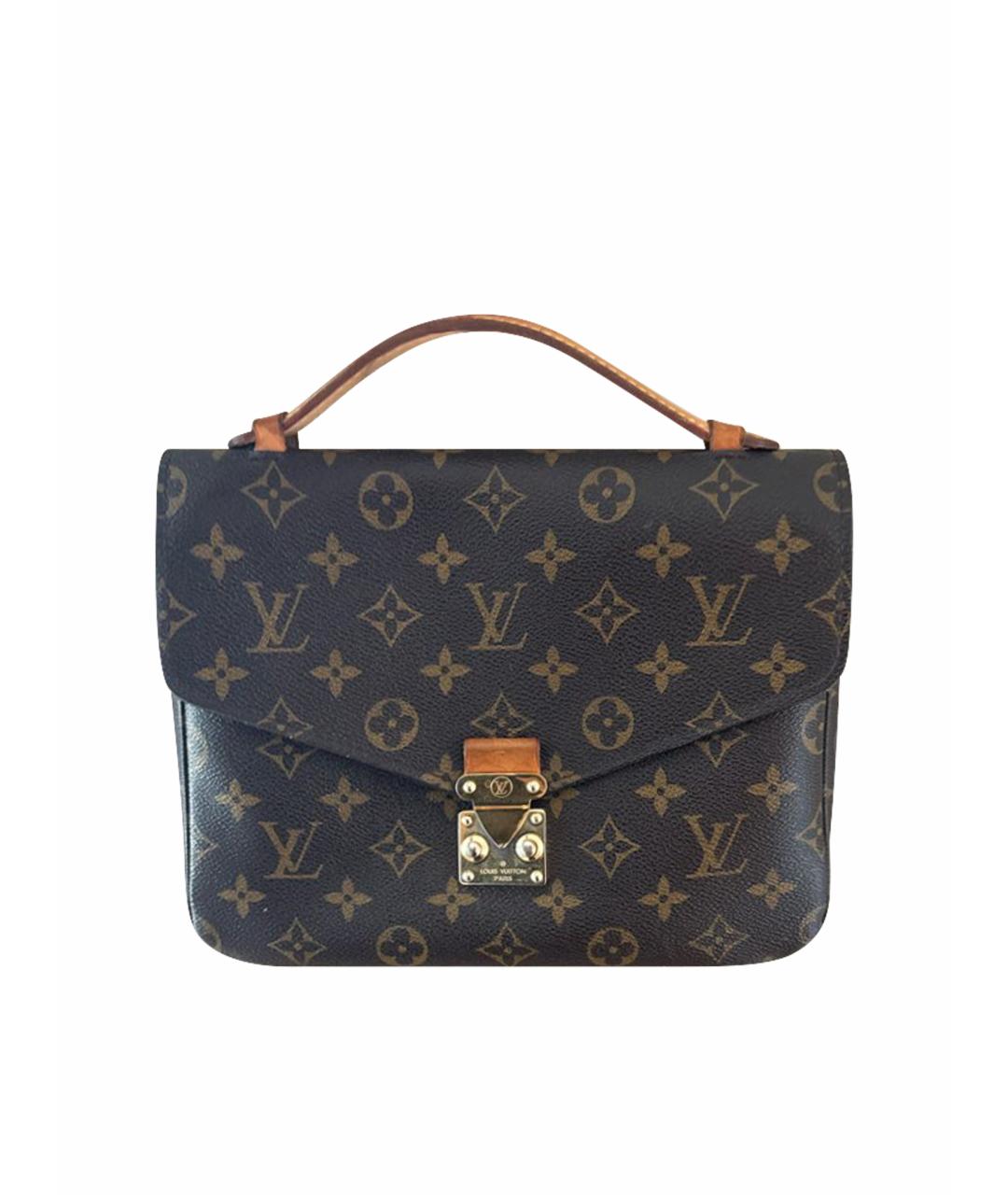 LOUIS VUITTON Коричневая сумка через плечо, фото 1