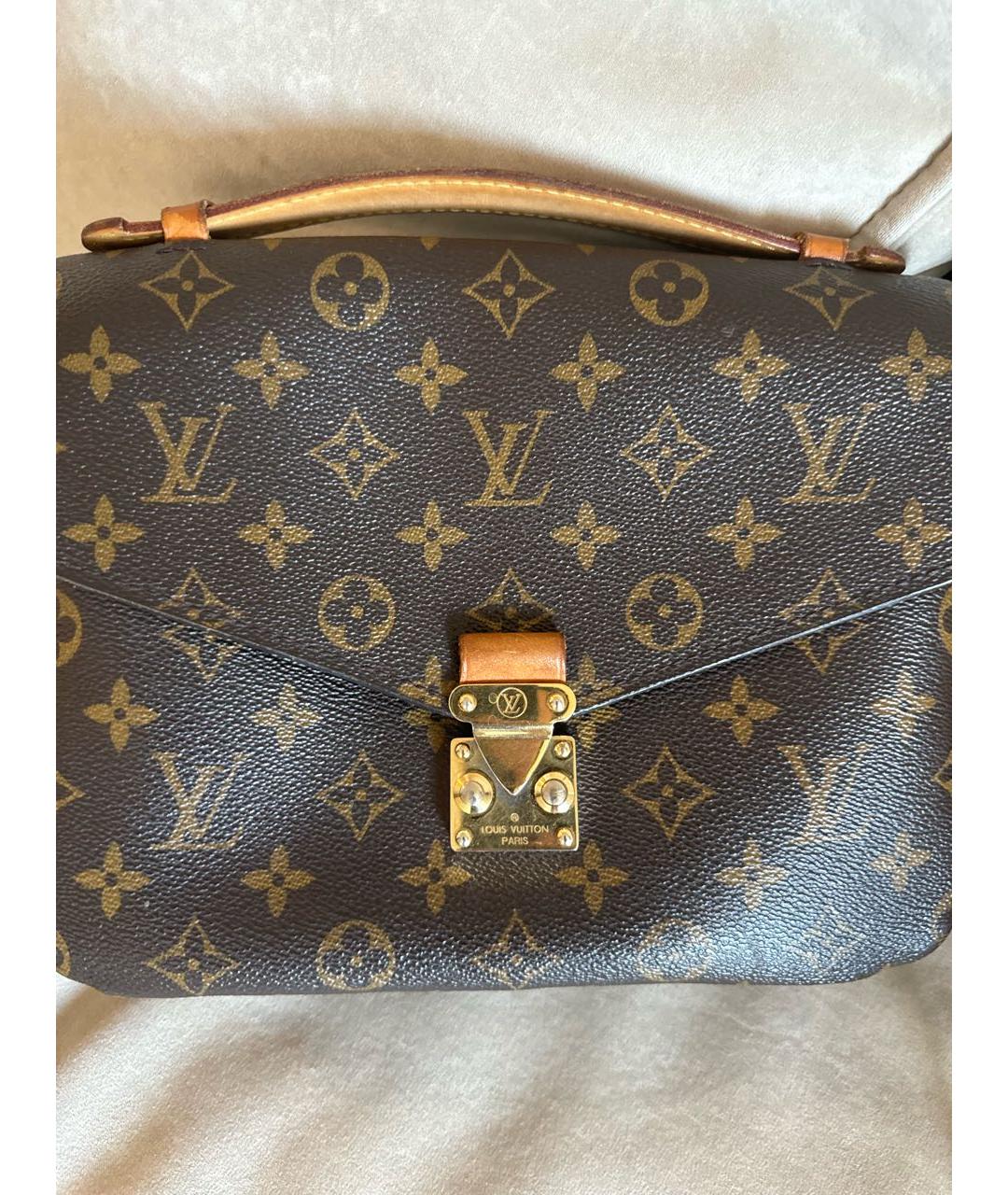 LOUIS VUITTON Коричневая сумка через плечо, фото 8