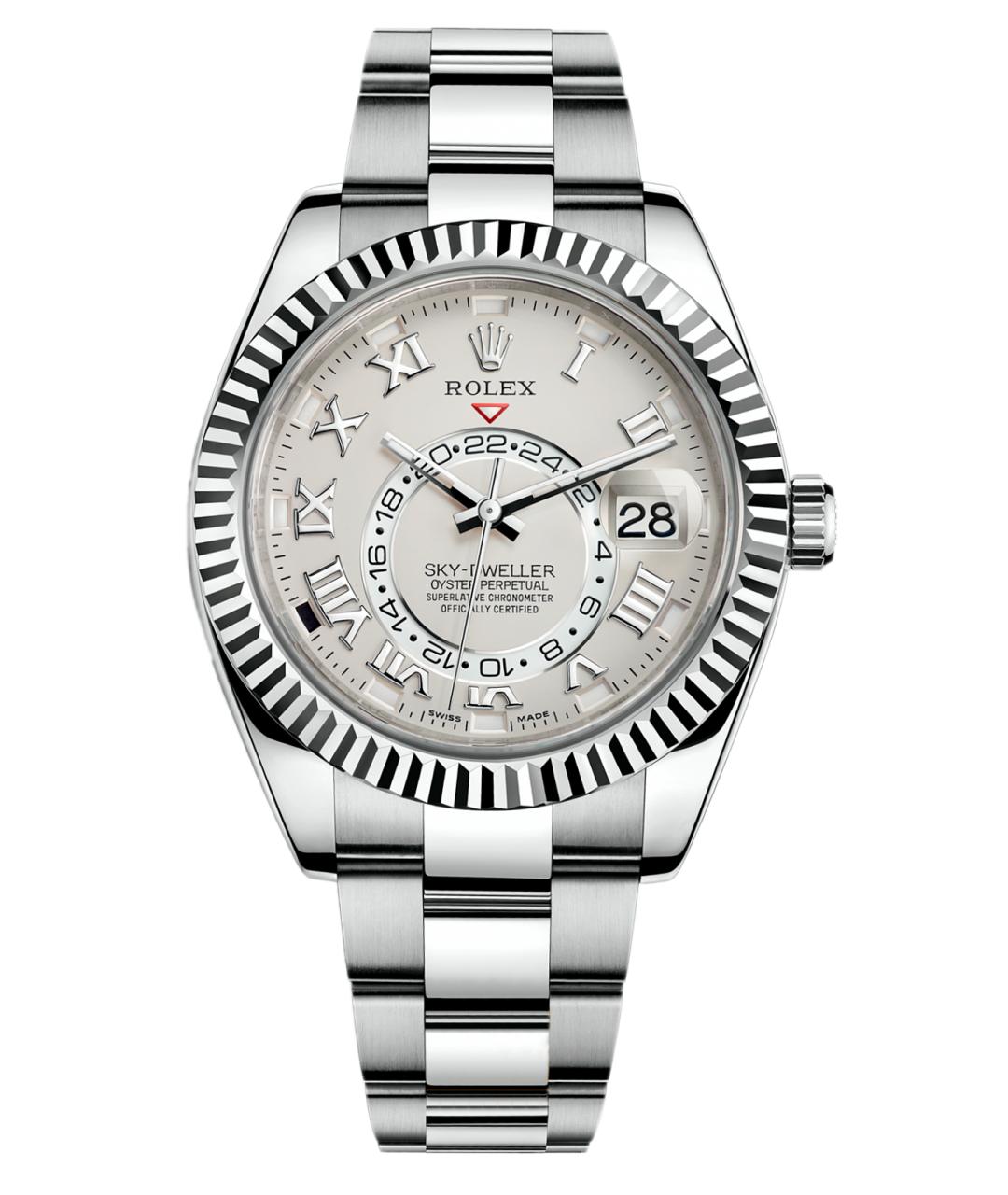 ROLEX Часы из белого золота, фото 1