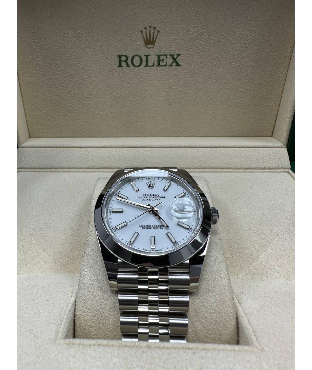 ROLEX Серебряные часы, фото 3