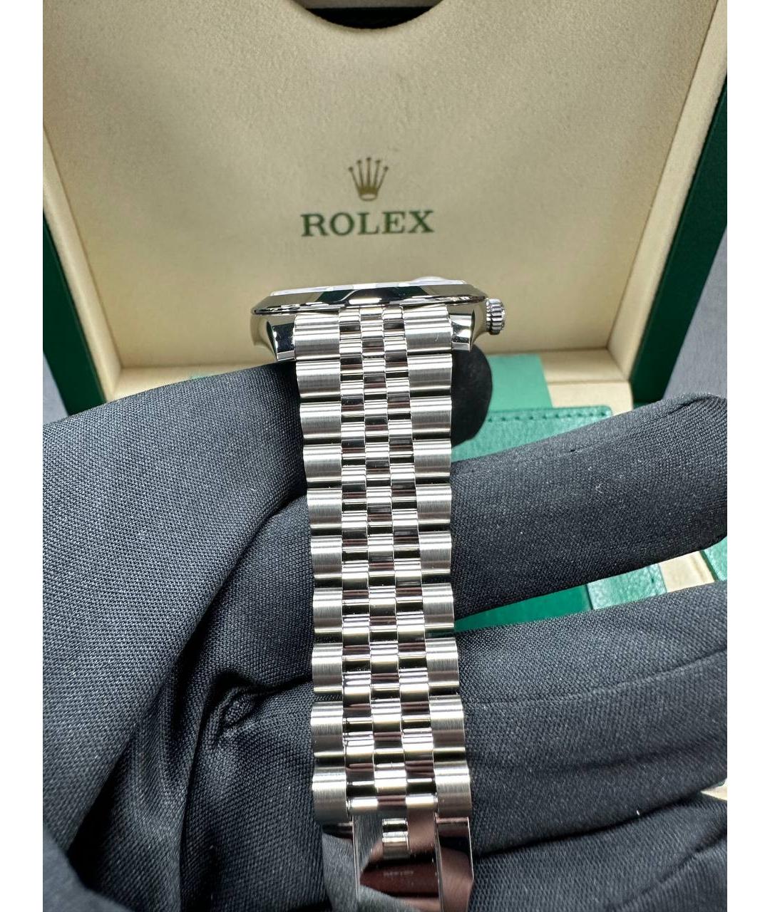 ROLEX Серебряные часы, фото 8