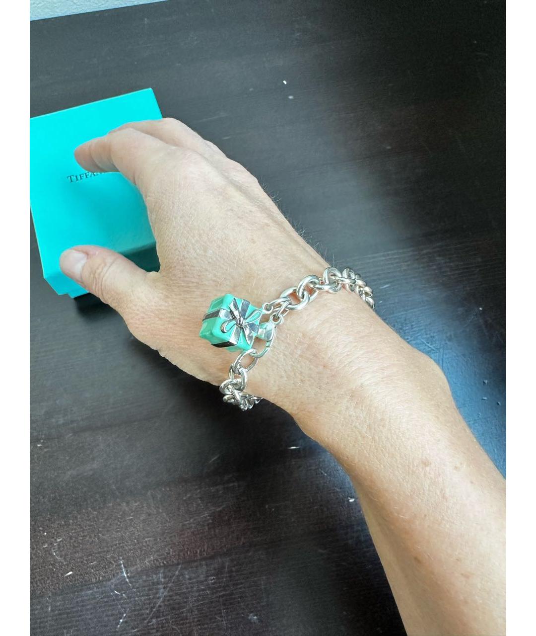 TIFFANY&CO Серебрянный серебряный браслет, фото 6
