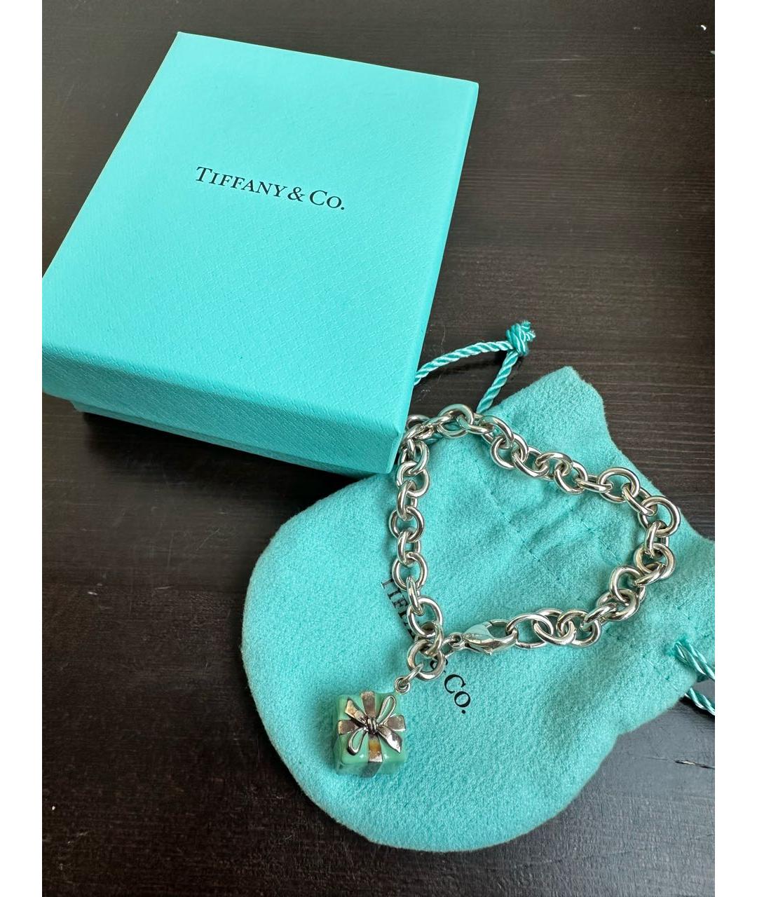 TIFFANY&CO Серебрянный серебряный браслет, фото 4