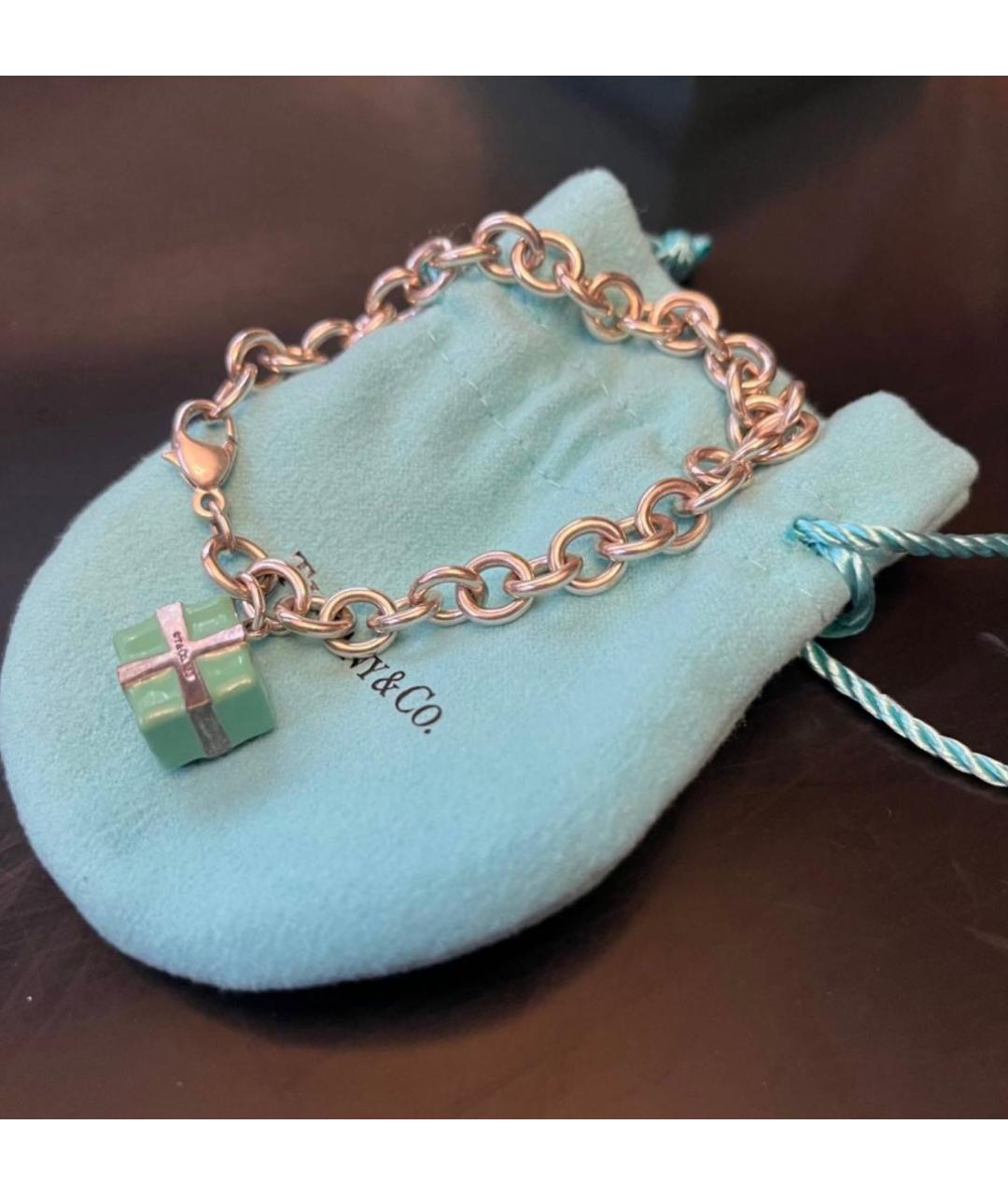 TIFFANY&CO Серебрянный серебряный браслет, фото 7