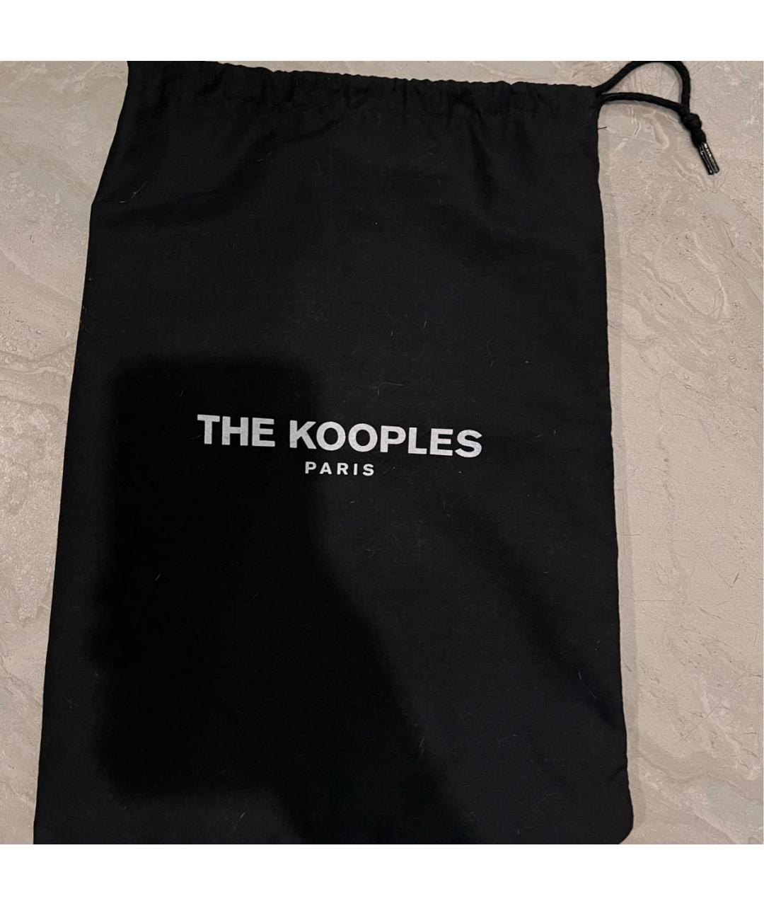 THE KOOPLES Белые кожаные кроссовки, фото 6