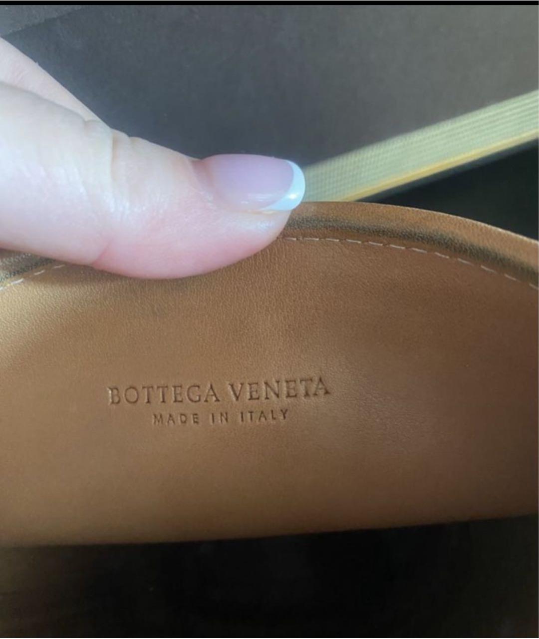 BOTTEGA VENETA Черные кожаные ботинки, фото 4