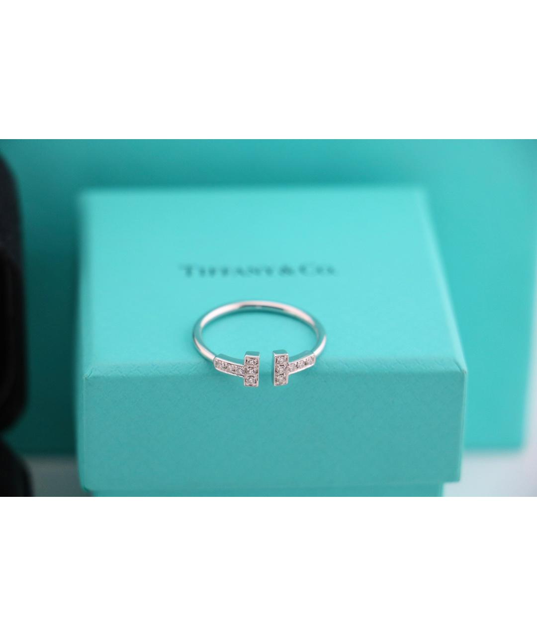 TIFFANY&CO Серебряное кольцо из белого золота, фото 3