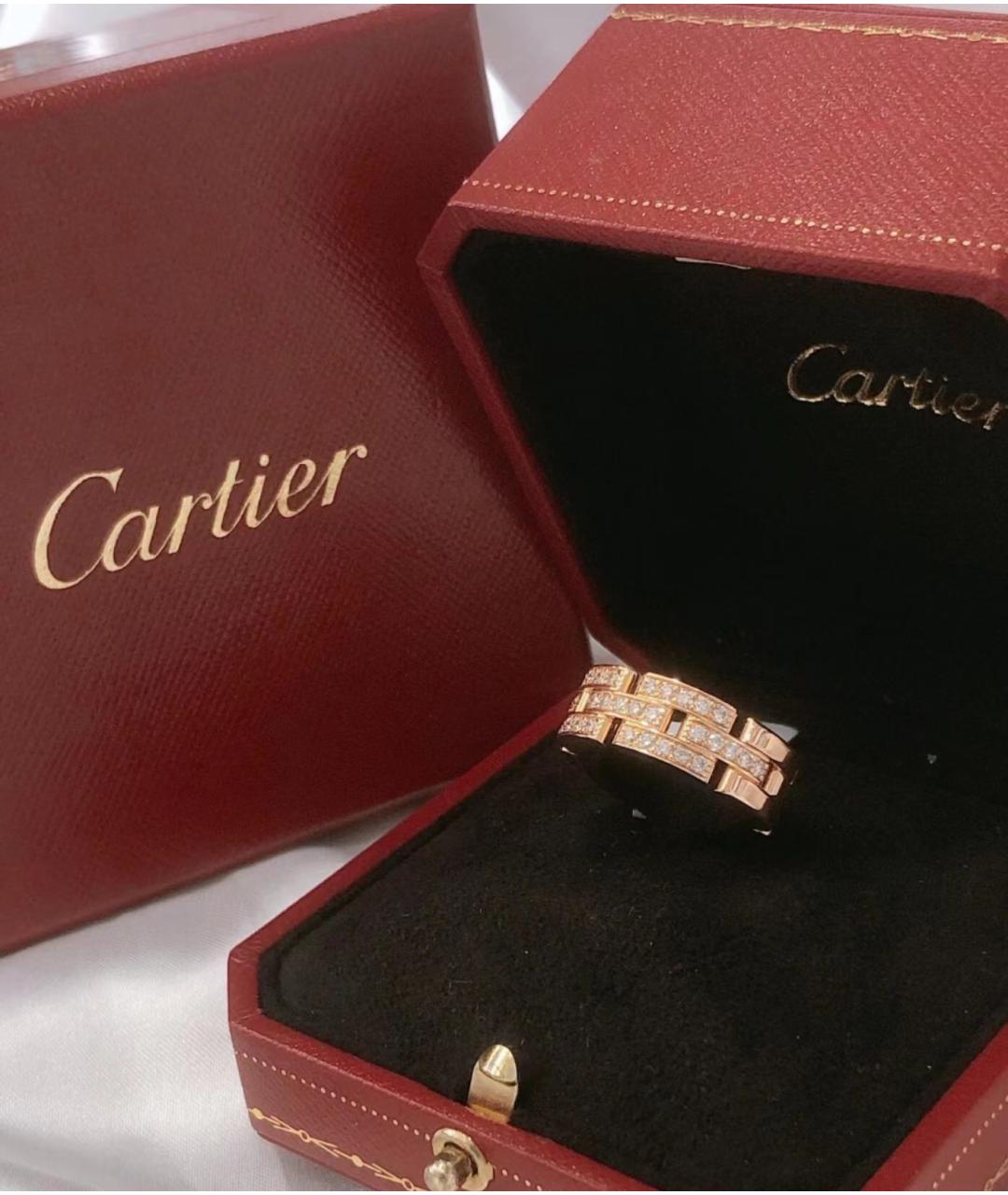 CARTIER Золотое кольцо из розового золота, фото 2