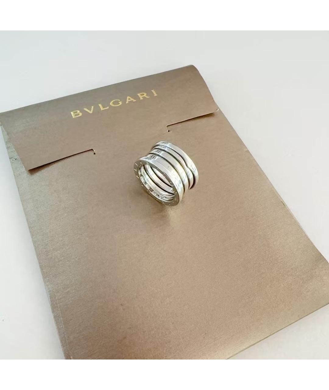 BVLGARI Серебряное кольцо из белого золота, фото 2